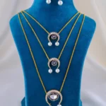 Crescent Moon Charm (Dual Plating) NEC002060