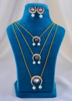 Crescent Moon Charm (Dual Plating) NEC002060