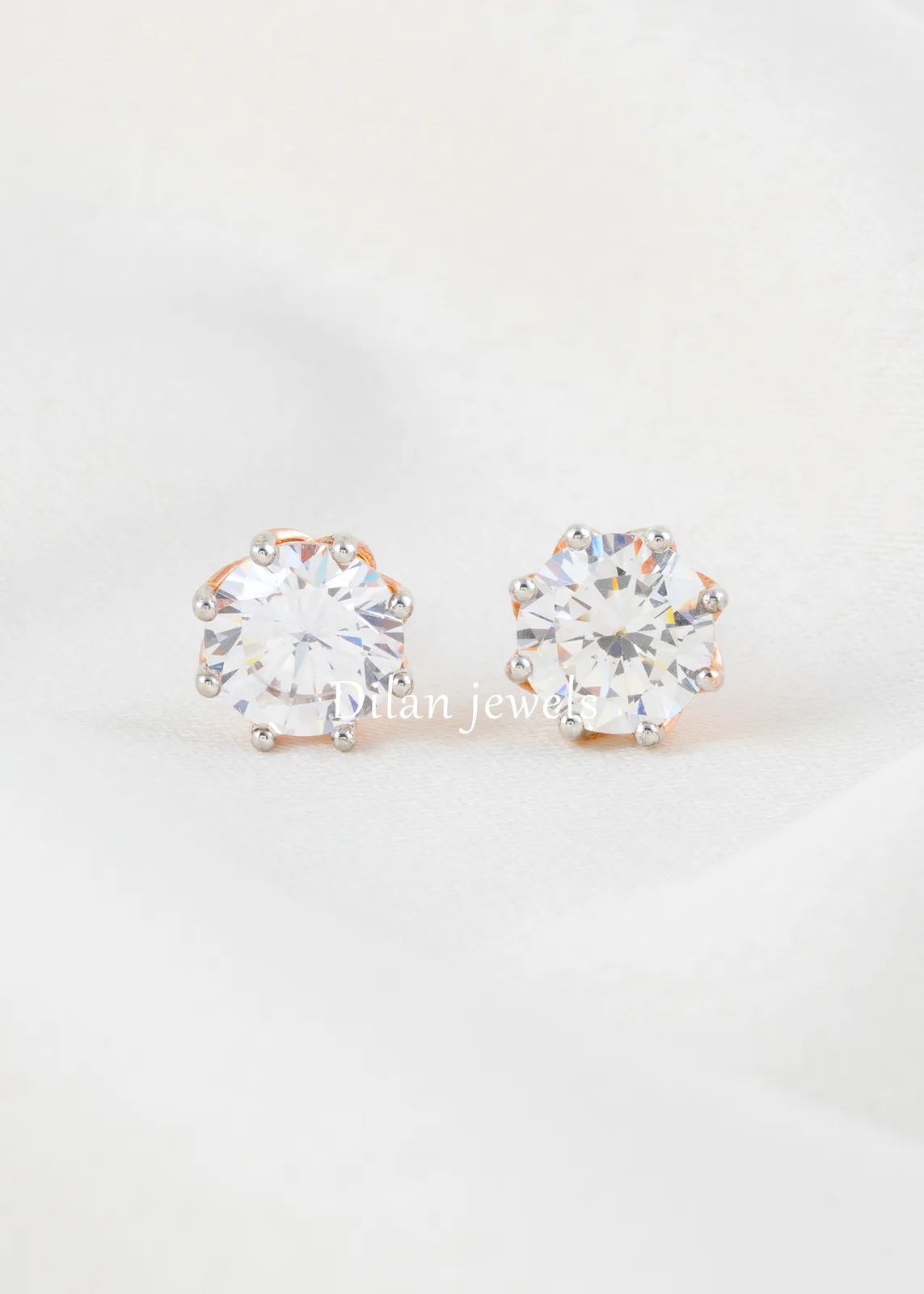 Crystal-Bloom-Studs-Rose-Gold-EAR002634 Crystal Bloom Studs (Rose Gold) EAR002634 - Image 1