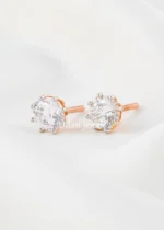 Crystal Bloom Studs (Rose Gold) EAR002634 - Image 2