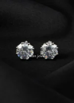 Crystal Bloom Studs (Silver) EAR002635
