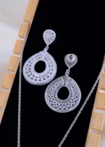 Crystal Halo Set (Silver) NEC001993 - Image 2
