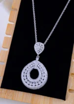 Crystal Halo Set (Silver) NEC001993 - Image 3
