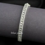 Crystal Line Bracelet (Silver) BRA002642