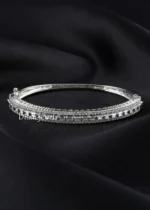 Crystal Line Bracelet (Silver) BRA002642 - Image 2