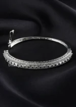 Crystal Line Bracelet (Silver) BRA002642 - Image 3