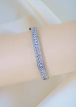 Crystal Mist Bracelet (Antique Silver) BRA001727