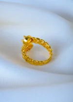Cuban Ring (Yellow Gold) RING01222 - Image 3