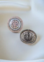 Dazzling Diamond Pendant Set (Dual Plated) PSET01358 - Image 3
