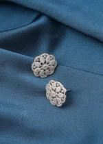 Dazzling Diamond Studs (Silver) EAR000714 - Image 2
