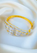 Designer Bagguette Bracelet (Yellow Gold) BRA001298 - Image 3