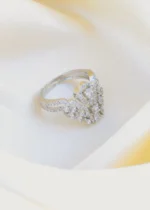 Designer Band Ring (Silver) RING00884 - Image 2