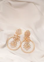 Designer Bow Earrings (Yellow Gold) EAR000431 - Image 3