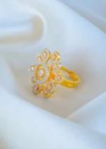 Designer Diamond Ring (Yellow Gold) RING01373 - Image 2