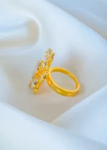 Designer Diamond Ring (Yellow Gold) RING01373 - Image 3