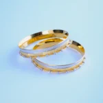 Designer Gold Plated Bangles (Yellow Gold) BAN000982