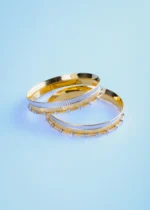 Designer Gold Plated Bangles (Yellow Gold) BAN000982
