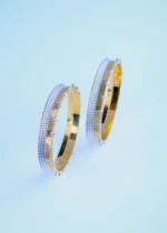 Designer Gold Plated Bangles (Yellow Gold) BAN000982 - Image 3