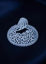 Designer Pendant Set (Silver) PSET01345 - Image 3