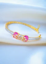 Designer Ruby Bracelet (Yellow Gold) BRA001169 - Image 3