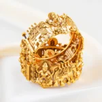 Devlok Temple Bangle (Antique Gold) BAN002550