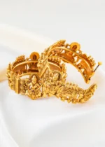 Devlok Temple Bangle (Antique Gold) BAN002550 - Image 4