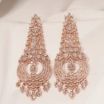 Diamond Chandelier Earrings (Rose Gold) EAR000440