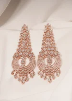 Diamond Chandelier Earrings (Rose Gold) EAR000440