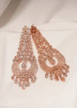 Diamond Chandelier Earrings (Rose Gold) EAR000440 - Image 2