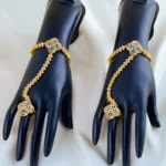 Diamond Drape Hathphool (Yellow Gold) ACC001640