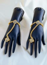 Diamond Drape Hathphool (Yellow Gold) ACC001640