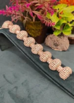 Diamond Gajra Bracelet (White-Gold) BRA000042 - Image 2
