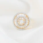 Diamond Halo Majesty Ring (Yellow Gold) RING02650