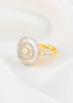 Diamond Halo Majesty Ring (Yellow Gold) RING02650 - Image 2