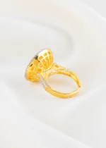 Diamond Halo Majesty Ring (Yellow Gold) RING02650 - Image 3