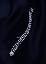 Diamond Ivy Bracelet (Silver) BRA002215 - Image 3