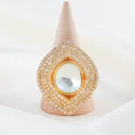 Diamond-Kite Cocktail Ring (Yellow Gold) RING02500