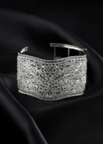 Diamond Lattice Heritage Bracelet (Silver) BRA002559 - Image 3