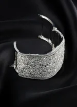 Diamond Lattice Heritage Bracelet (Silver) BRA002559 - Image 4