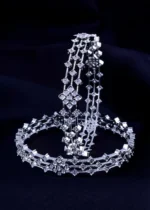 Diamond Mist Bangles (Silver) BAN001966 - Image 3