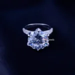 Diamond Mist German Silver Ring (Silver) RING02276