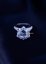 Diamond Mist German Silver Ring (Silver) RING02276