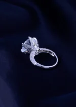 Diamond Mist German Silver Ring (Silver) RING02276 - Image 3