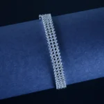 Diamond Running Bracelet (Silver) BRA001256