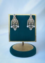 Diamond Shimmer Necklace Set (Yellow Gold) NEC001091 - Image 3
