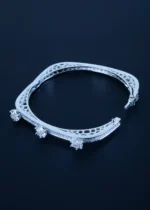 Diamond Sleek Pacheli Bracelet (Silver) BRA001254 - Image 3
