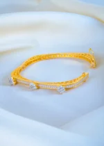 Diamond Sleek Pacheli Bracelet (Yellow Gold) BRA001253 - Image 3