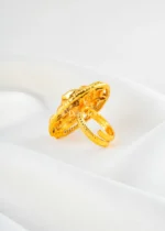 Divine Ganesha Sculpture Ring (Yellow Gold) RING02480 - Image 3