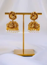Divya Kruti Jhumka (Antique Gold) EAR002095