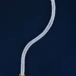 Double Line Tennis Bracelet (Yellow Gold) BRA001124